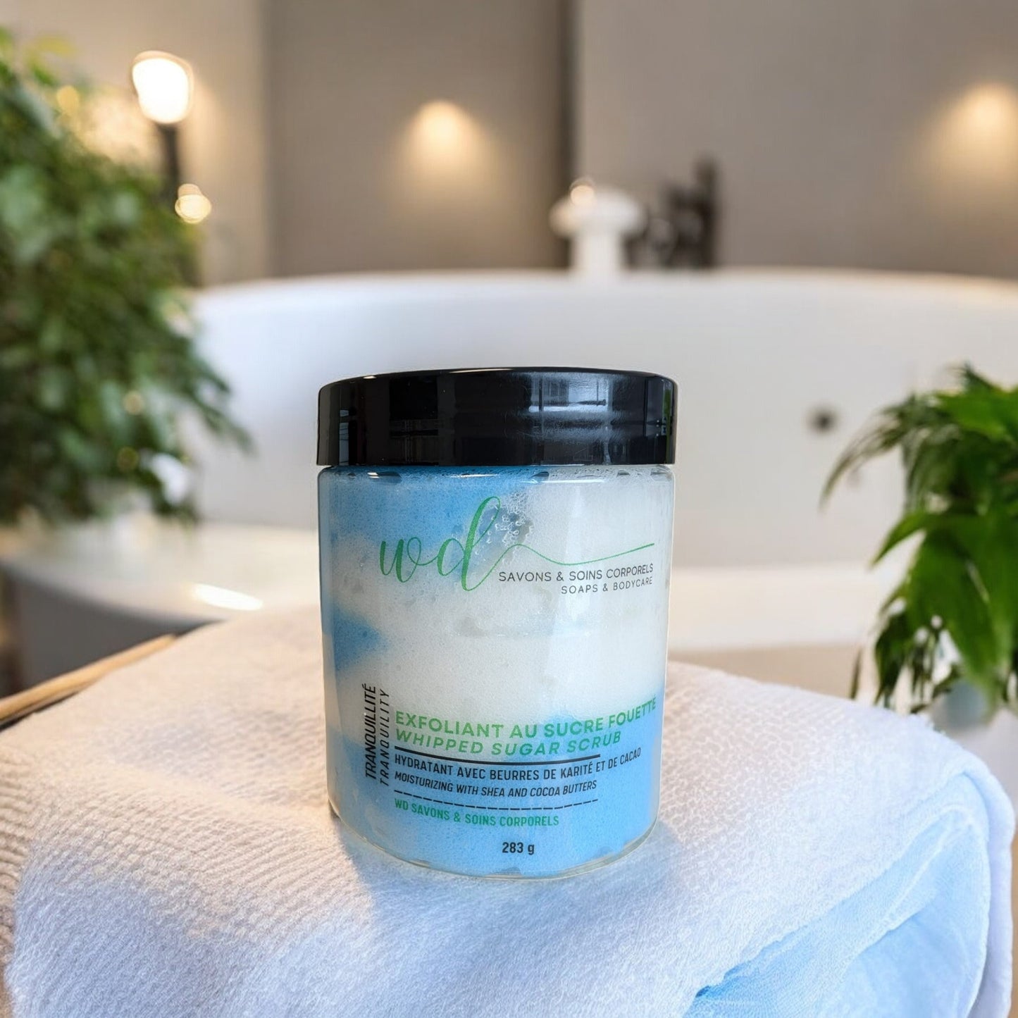 Exfoliant au sucre fouetté Tranquillité