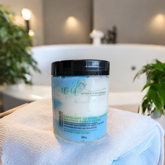 Exfoliant au sucre fouetté Tranquillité